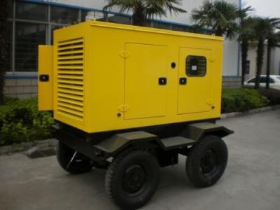 China 32KW Silent Type Trailer Mounted Diesel Generator Three Phase Four Stroke Diesel Fuel for sale