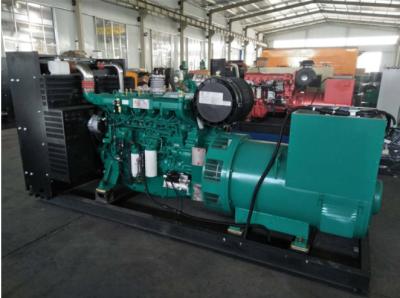 China geradores diesel do quadro aberto de 280kw 350kva com silenciador industrial à venda