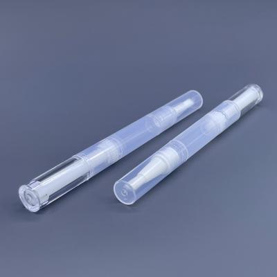 China Twist Design MLJ-102A 2ml Plastic Cosmetic Pen For Cuticle Oil With Brush Whiten Pen for sale