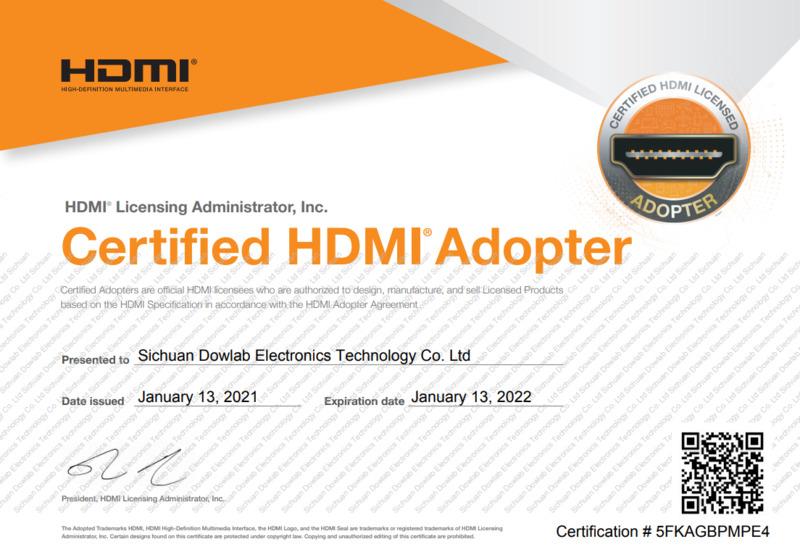 HDMI - Sichuan Dowlab Electronics Technology Co., Ltd.