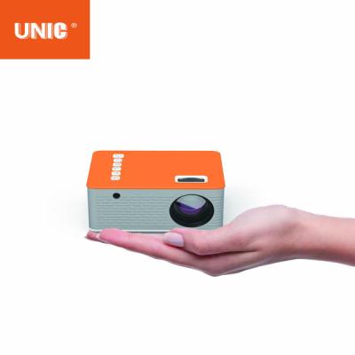 China Factory UNIC UC28DH Real Cheap Multimedia STEREO HIFI Mini Portable Home LED Mirroring Screen Phone Projector CE FCC ROHS CCC Certified for sale