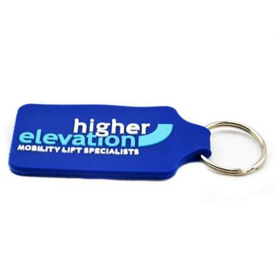 China Key Holder Eco - Friendly No Min Custom 2d 3d Custom Shaped Words Prints Epoxy Soft PVC Key Chain for sale