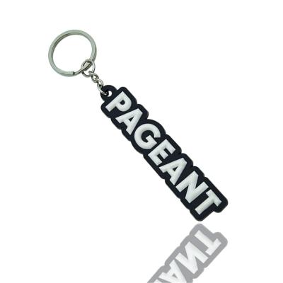 China Wholesale Cartoon Anime High Quality Custom Design Key Chain 2D Soft PVC Rubber Key Chain for sale