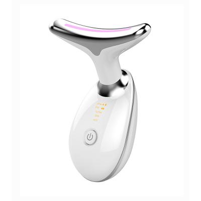 China Face Lift Home Salon Use Professional Private Label Heating Vibration EMS Face Lift Device for sale