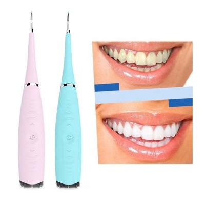 China IPX6 Multifunctional Waterproof Portable Electric Dental Calculus Scraper Electric Tooth Plaque Remover for sale