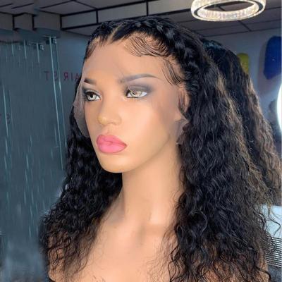 China Baby Hair Around And Pre-Plucked Hair HD Lace Front Wig Virgin Cuticle Aligned Hair Wig HD Full Lace Headband Wig For Black Women for sale