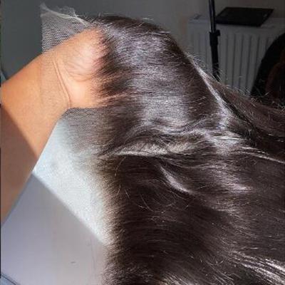 China Straight Cuticle Aligned Virgin Hair HD Lace Headband Pre Plucked 4X4 5x5 6x6 13x4 13x6 Transparent Swiss Lace Closures And Headbands for sale