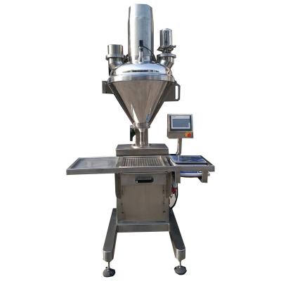 China Semi-automatic Food Auger Type Yulan Powder Filling Packing Machine for sale