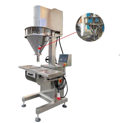 China Manual Food Pepper Chili Masala Powder Filling Packaging Machine With Auger Dust Proof Dosing for sale