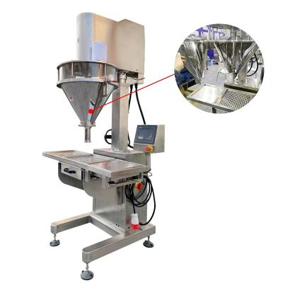 China Food Factory Price Semi Automatic Auger Filler / Screw Dosing Dry Powder Filling Machine for sale