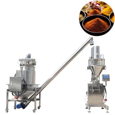 China High Quality High Efficiency 1kg Chili Spice Powder Weighing Filling Packing Machine for sale