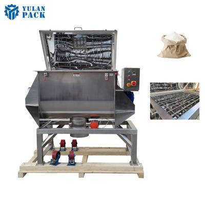 China Powder Horizontal Small Ribbon Mixer Dry Powder Mixer 304 Stainless Steel Mixing Equipment for sale