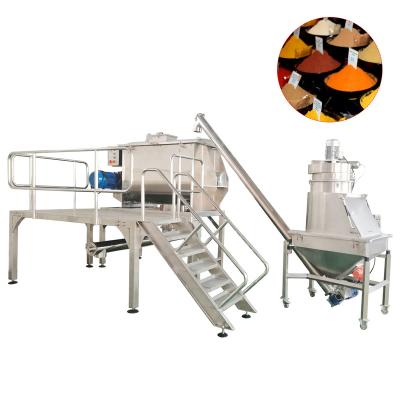 China Powder High Quality Shipping And Handle 500 Lab Model 10kg Ribbon Blender Into Powder Food Mixers for sale