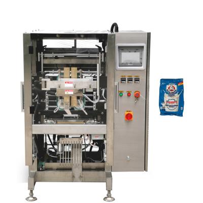 China Food Popcorn / Bean / Chocolate Potato Chips Vertical VFFS Packing Machine For Plastic Film Bag for sale