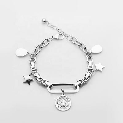 China GGCH Jesus fashion stainless steel bracelet fashion couples star titanium steel bracelet factory direct sales for sale