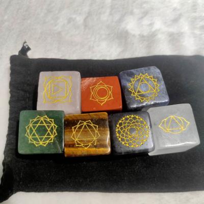 China Natural Spiritual Stone Crystal Healing Stone Meditation Stone Crystal Chakra Set Hot Sale From Europe for sale