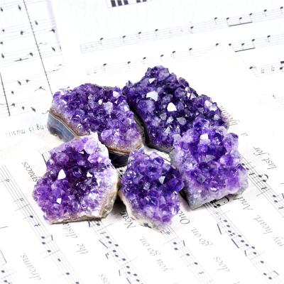 China Hot Selling 100% China Small Amethyst Crystal Cluster /Small Natural Amethyst Crystal Point For Gift for sale