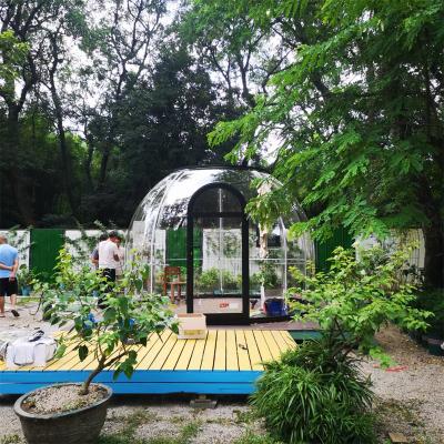 China Hotel/ Outdoor/ Garden/Restaurant/ Cafe/ Resorts/ Vilas/ camping Manufacturers Outdoor Igloo Clear Geodesic Polycarbonate Tent Dome Hous for sale