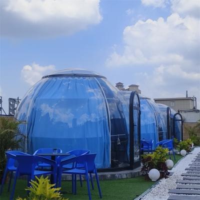 China Hotel/ Outdoor/ Garden/Restaurant/ Cafe/ Resorts/ Vilas/ camping Outdoor Transparent Pc Crystal Dome Bubble House Plastic Igloo Winter for sale