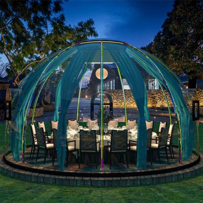 China Hotel/ Outdoor/ Garden/Restaurant/ Cafe/ Resorts/ Vilas/ camping Garden Outdoor Outside Globe Clear Dome Igloo Tent Fiberglass Dome The Bubble House for sale