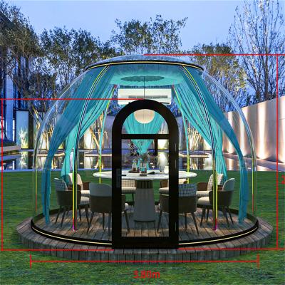 China Hotel/ Outdoor/ Garden/Restaurant/ Cafe/ Resorts/ Vilas/ camping Outdoor Transparent Aluminum Pc Garden Igloo Geodesic Dome Tents For Dining/Cafe for sale