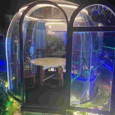 China Hotel/ Outdoor/ Garden/Restaurant/ Cafe/ Resorts/ Vilas/ camping Luxury Outdoor Winter 3M Polycarbonate Garden Igloo Geodesic Dome Roof House for sale