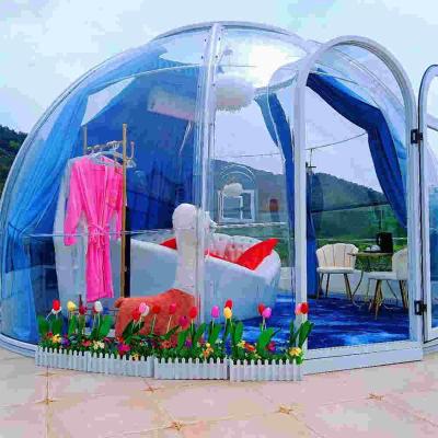 China Hotel/ Outdoor/ Garden/Restaurant/ Cafe/ Resorts/ Vilas/ camping Outdoor Transparent Polycarbonate Tent Star Bubble Modular Dome House for sale