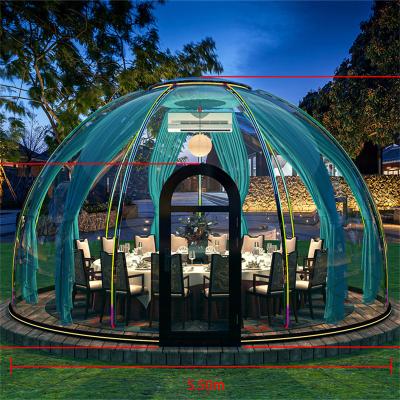 China Hotel/ Outdoor/ Garden/Restaurant/ Cafe/ Resorts/ Vilas/ camping Transparent Tent Modern Shape Garden Hotel Polycarbonate Dome House for sale