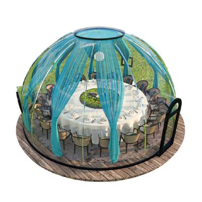 China Hotel/ Outdoor/ Garden/Restaurant/ Cafe/ Resorts/ Vilas/ camping Igloo Clear Dome Glass House Prezzi Geodesic Dome Polycarbonate Bubble House for sale