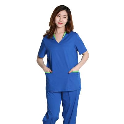 China Hospital Manufacturer Supply Nursing Scrub Suit Designs For Women for sale