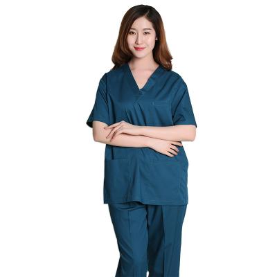 China Manufacturer Anti-Shrink Supply Hospital Medical Uniform Scrub Uniform Suit for sale