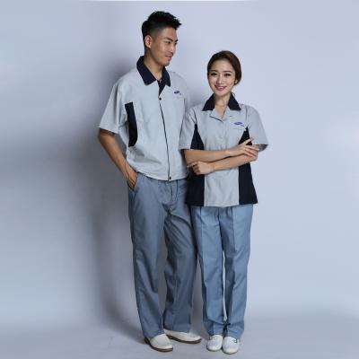 China Cotton Summer Shorts Long Sleeves Shirts And Pants With Bottom And Zipper for sale