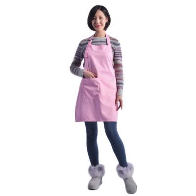 China New Design Waterproof And Dirty Proof Custom Logo Kitchen Adjustable Apron Cleaning for sale