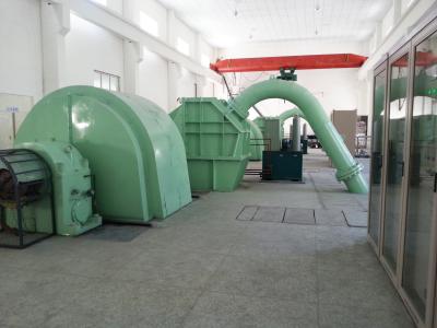 중국 100kw-50mw 6-10kV F 등급 주파수 스테인리스 스틸 러너와 함께 펠튼 터빈 발전기 판매용