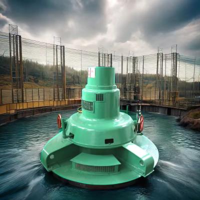 Cina Generatore idroturbina Kaplan in acciaio inossidabile 220-11000V Voltaggio nominale 100-1500r/min Velocità in vendita