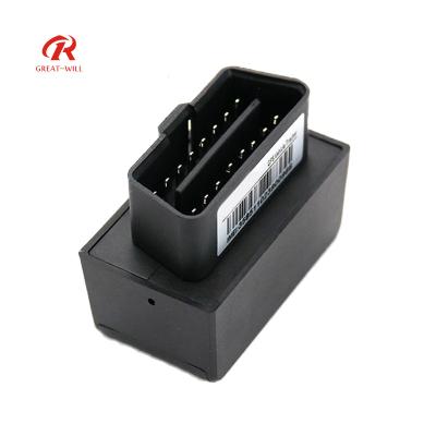 China Mini Automotive OBD GPS Car Tracker Car Obd Gps Tracking Device With Fuel Monitor Mini Size Automotive Gps Tracker for sale