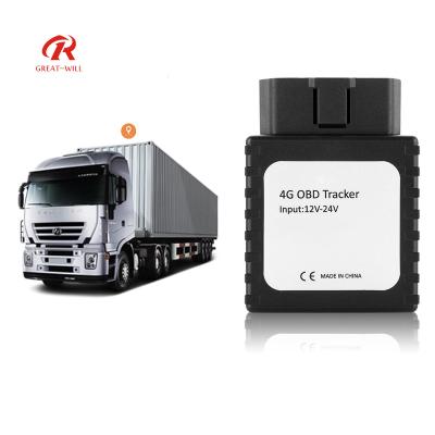 China Motorcycle No Install No Load Band APP Platform Free OBD 2 4G GPS Tracker for sale