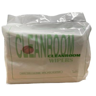 China Sustainable High Tech Cloth Oem 100% Polyester Lint Free Cleaning Class Cleanroom rub-down paper for sale