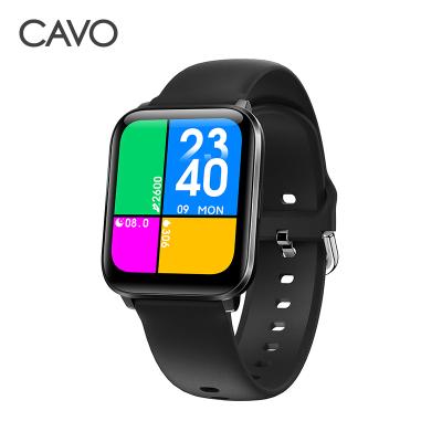 China 2021 Touch Screen Heart Rate Blood Pressure Blood Oxygen Body Temperature Sleep Monitoring Fitness Tracker Reloj Smartwatch Sport Smart Watch for sale