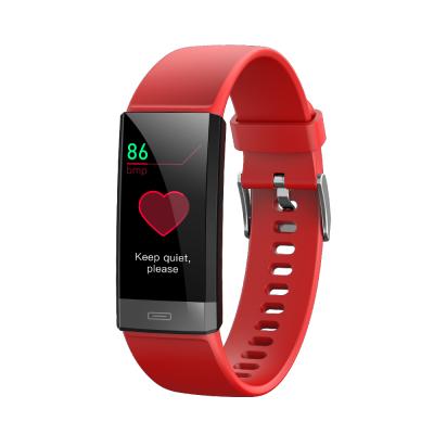 China Best Touch Screen Fitness Watch Blood Pressure Band QQ Facebook WHATSAPP Skype Reminder Fitness Tracker Smart Wristband No Camera Bar for sale