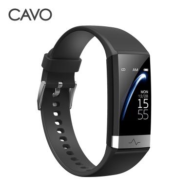 China New Developed New APP Control Fitness V19 Smart Tracker Watch Band ECG and PPG Blood Pressure Watch for sale