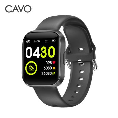 China NEW 2021 Touch Screen Heart Rate Monitor Blood Oxygen Meter Sleep Stage Tracking Ip68 Fitness Activity Tracker Heart Waterproof Smart Watch for sale