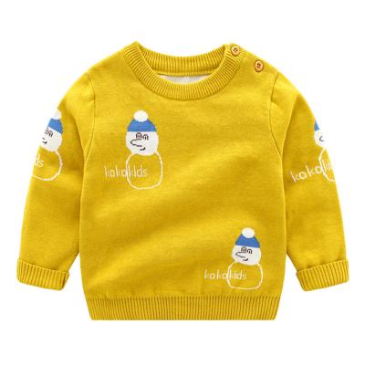 China OEM/ODM Anti-wrinkle Kids Clothes Jacquard Kids Wears Comfortable Baby Sweater for sale