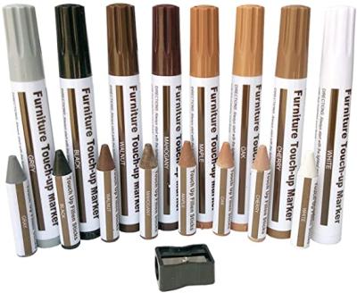 China 6color Pen Marker Maker Furniture Repair Wood Pen/Set Promotional Marker Wood Repair Pen Furniture Marker Pen for sale