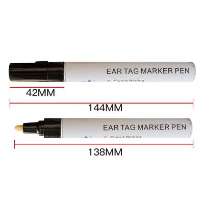 China Pig Used Marker Pen For Ear Mark Marker Pen Spotting Animal Permanent Marker Pen for sale