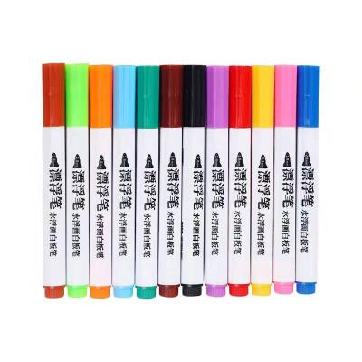 China Easy to Handle and Float Hot Selling Water Kids Floating Paint Kids Color White Board Magic Marker Pens Paint Floating in Water for sale