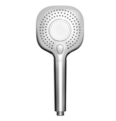 China Without Switching Filter Hand Held Shower Head High Pressure 3 Settings Spray Mode Shower Head for sale