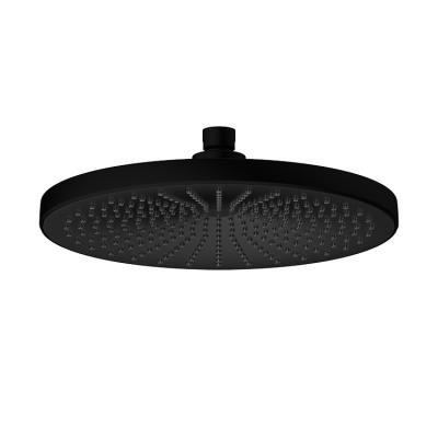 China Without Needle 10 Inch Water Saving Shower Head KTW Matte Black Shower Heads Ceiling High Pressure For Bathroom Accessories for sale