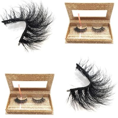 China Long Mink Fur False Eyelashes Wholesale Private Label 100% Free Sample Customize Packaging Real 3D Mink Eyelashes for sale