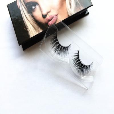 China Sensitive Black Premium Quality Lashes Reusable Natural Reusable Thick Volume Long Lashes False Variety False Eyelashes for sale